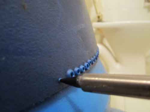 welding HDPE in the toilet welding HDPE in the toilet